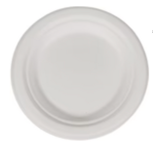 6" Round Bagasse Plates