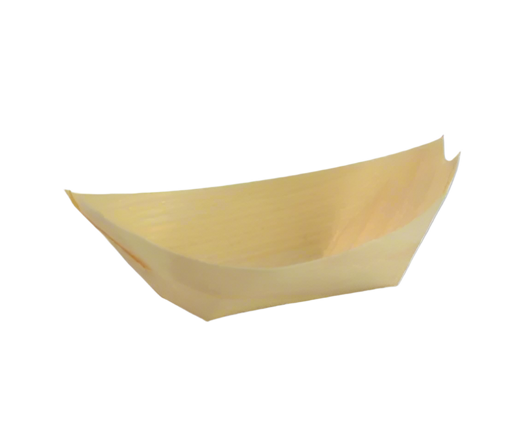 Wood Serving Boats