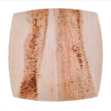 Load image into Gallery viewer, 10&quot; Square Palm Leaf Plates - Greenovation Eco dinnerware
