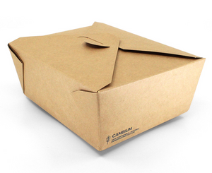 46oz - Kraft Takeout Box - 300 pcs/ case