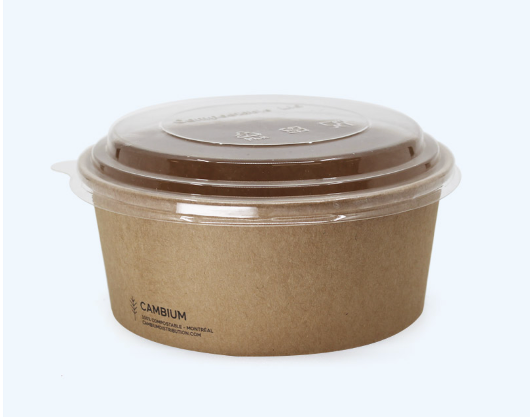 Clear Lid - 26/34 oz bowl - 300 pcs/ case