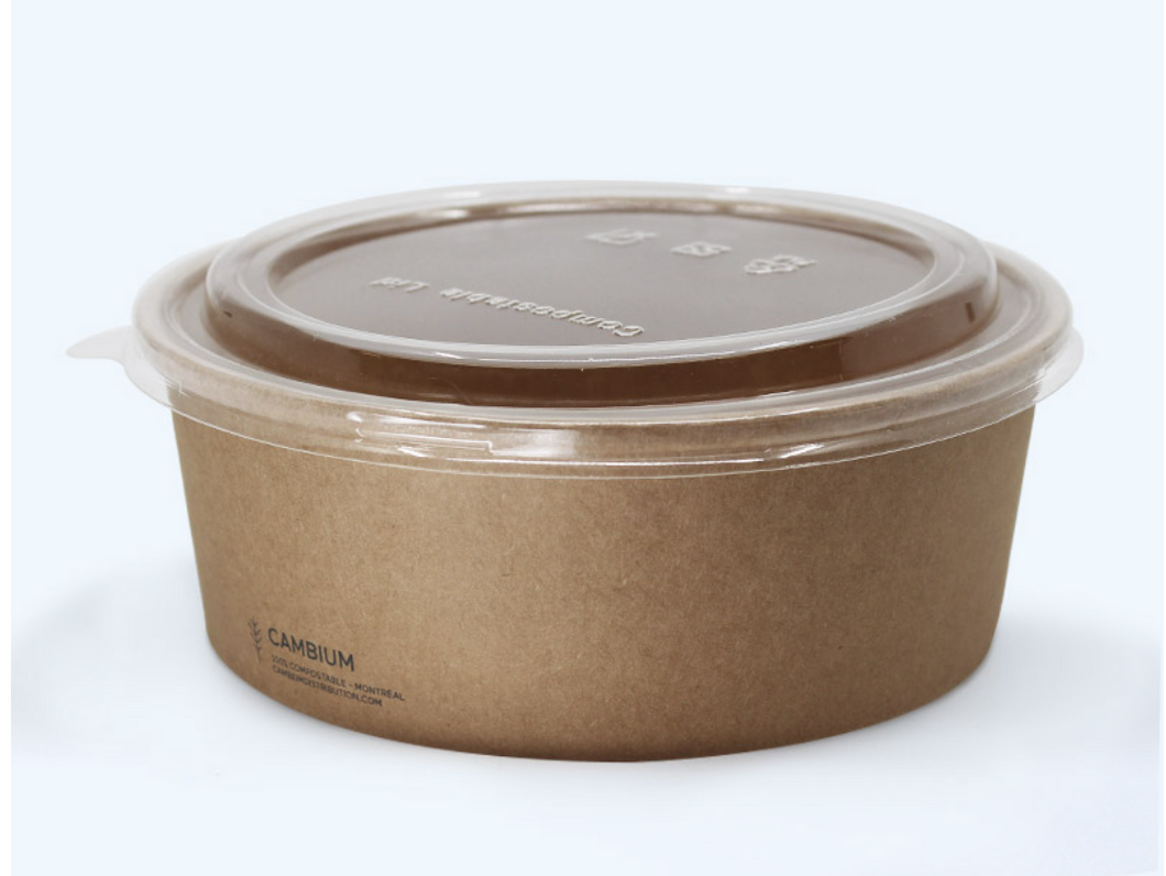 Clear Lid - 44 oz bowl - 300 pcs/ case