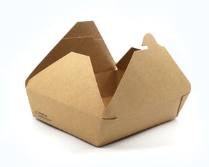 51oz - Kraft Takeout Box - 200 pcs/ case