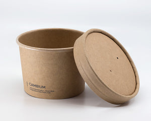 Compostable Soup Bowl - 8oz - 500 pcs/ case